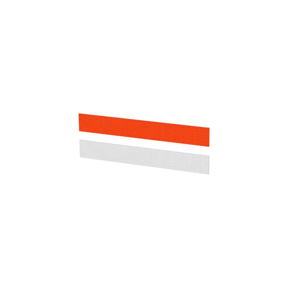 15" Reflective Red & White Conspicuity Tape - LUV2090618